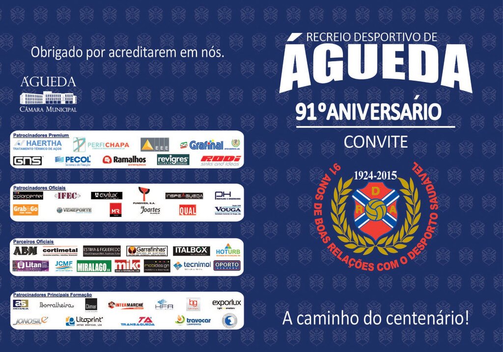 91º Aniversário RDA - A Caminho do Centenário!