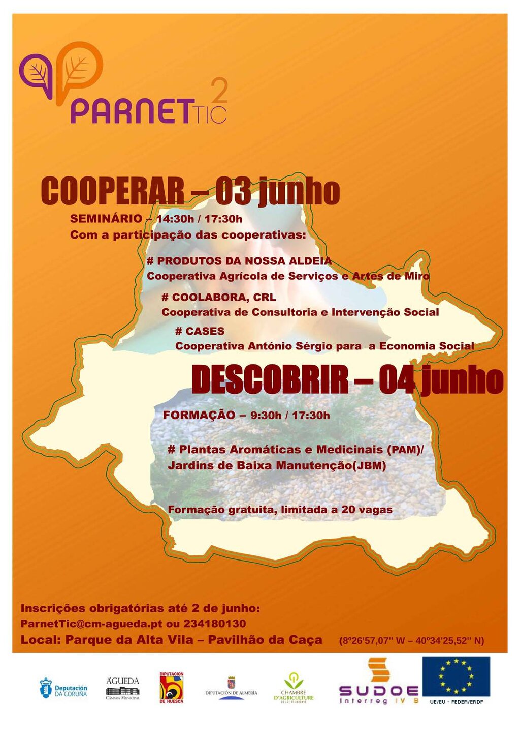 Ação de formação: Plantas Aromáticas e Medicinais/Jardins de Baixa Manutenção e Seminário sobre C...