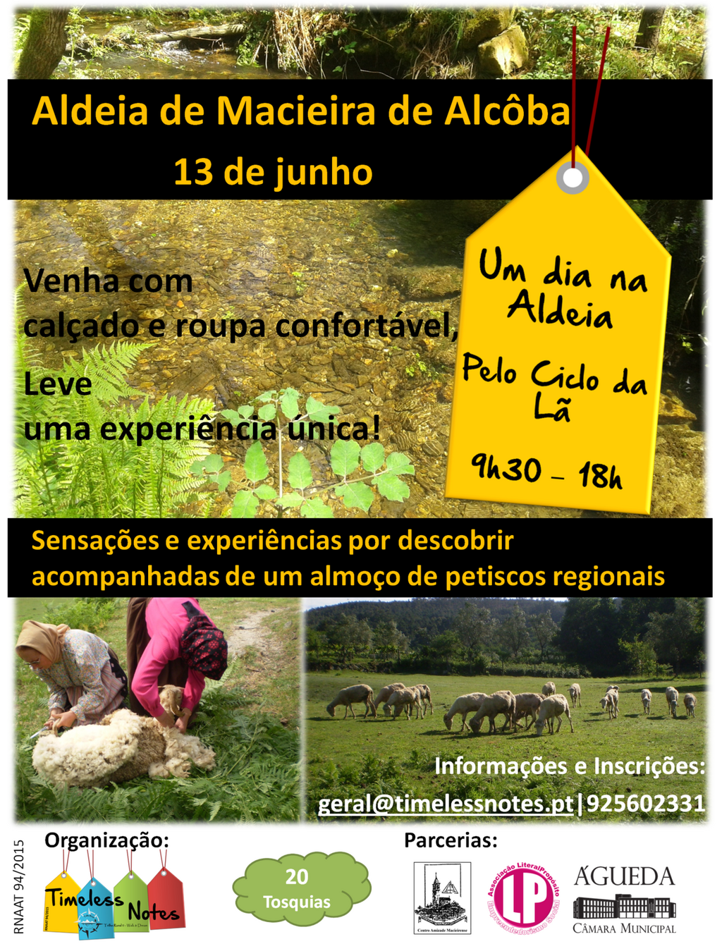 Um dia na Aldeia - Pelo Ciclo da Lã