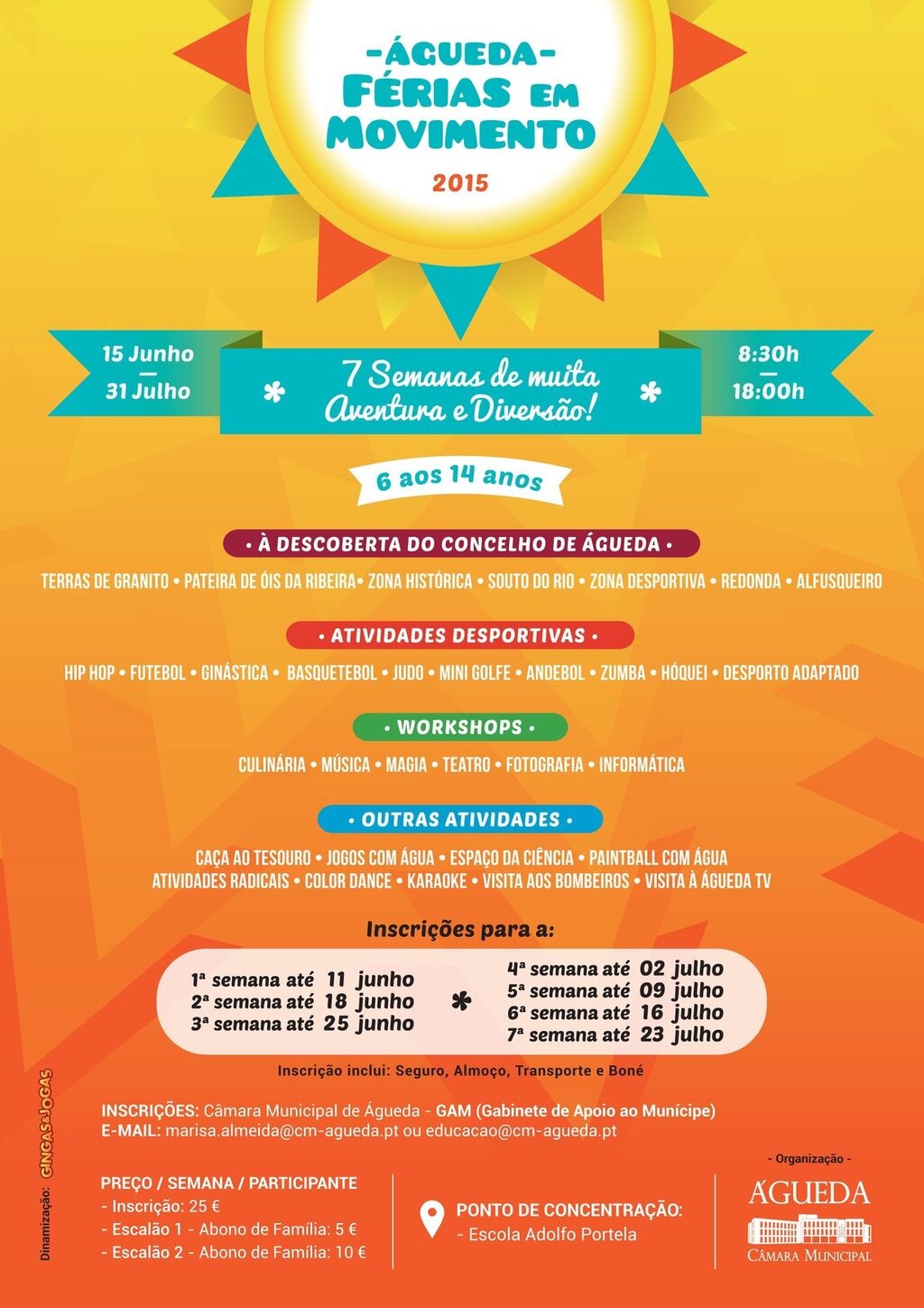 Águeda - Férias em movimento 2015