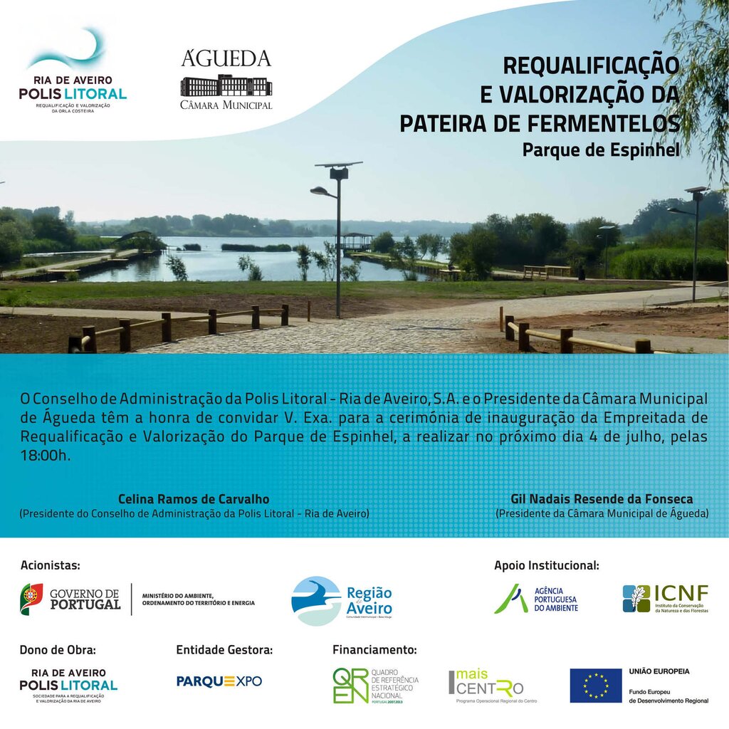 Inauguração do Parque de Espinhel