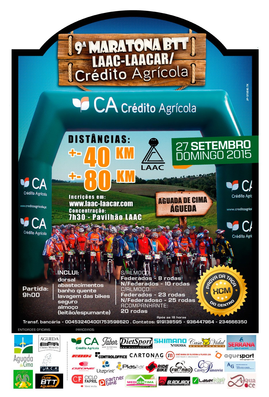 9.ª edição da Maratona de BTT da LAAC - LAACAR/Crédito Agrícola