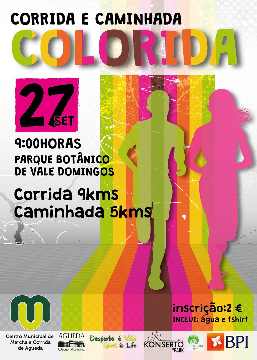 Corrida e Caminhada Colorida