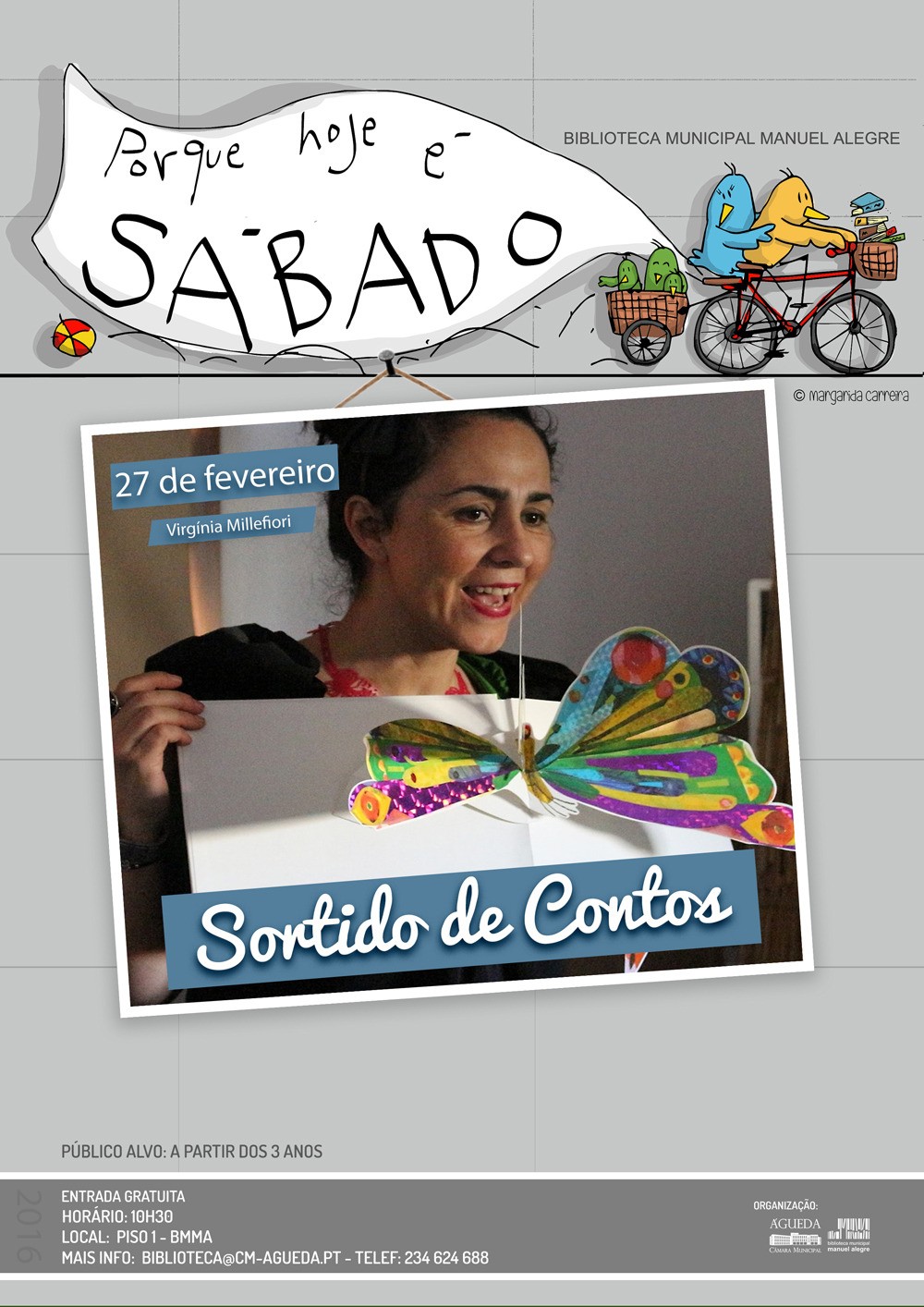 Sortido de Contos, de Virgínia Millefiori na BMMA