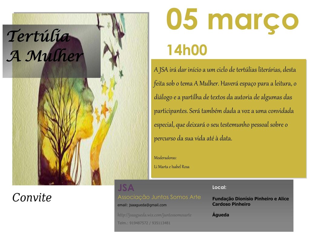 Tertúlia “A Mulher” 