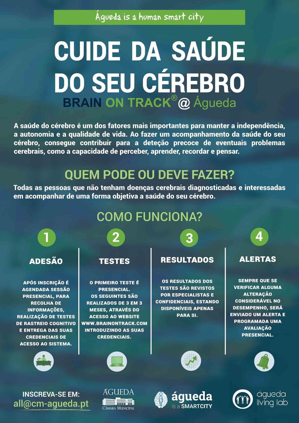 Sessão de Apresentação do Projeto Brain on Track @ Águeda:: 15 de junho de 2016