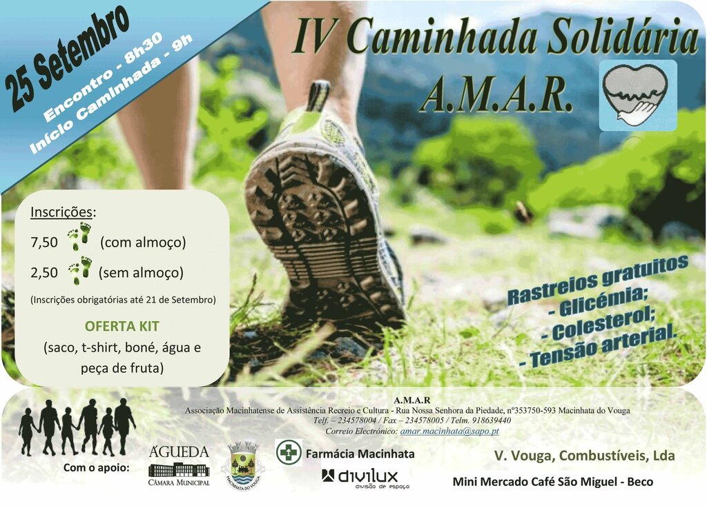 IV Caminhada Solidária da AMAR