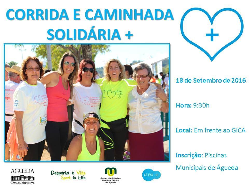 Corrida e Caminhada Solidária +