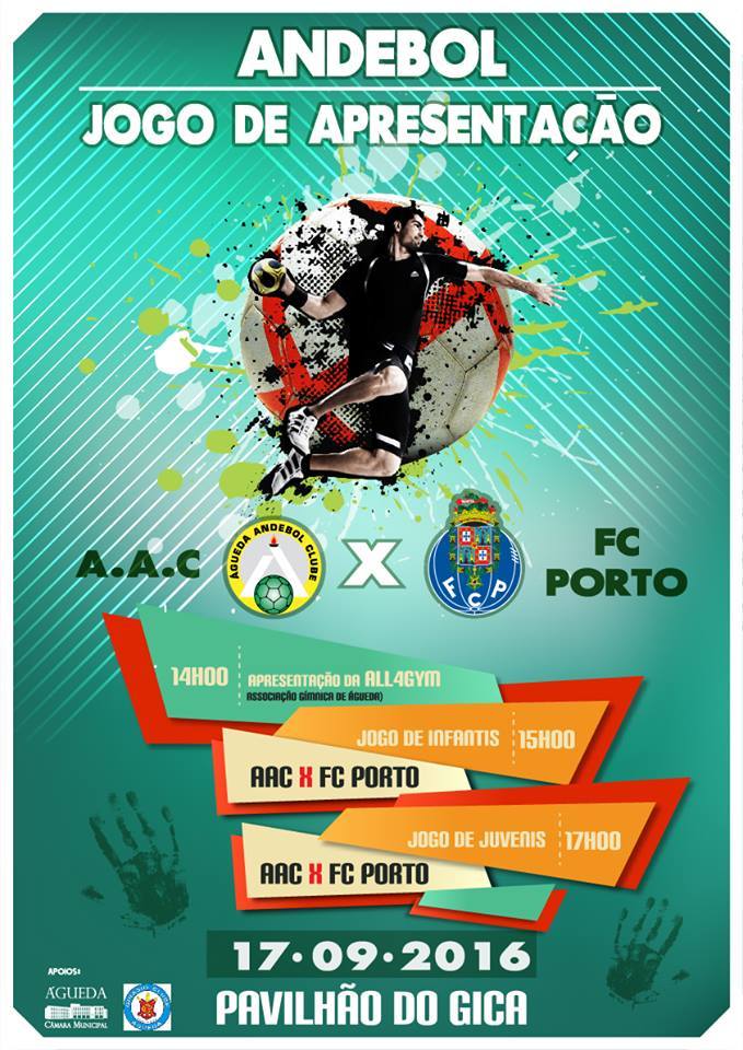 Convite Apresentação escalões do Águeda Andebol Clube