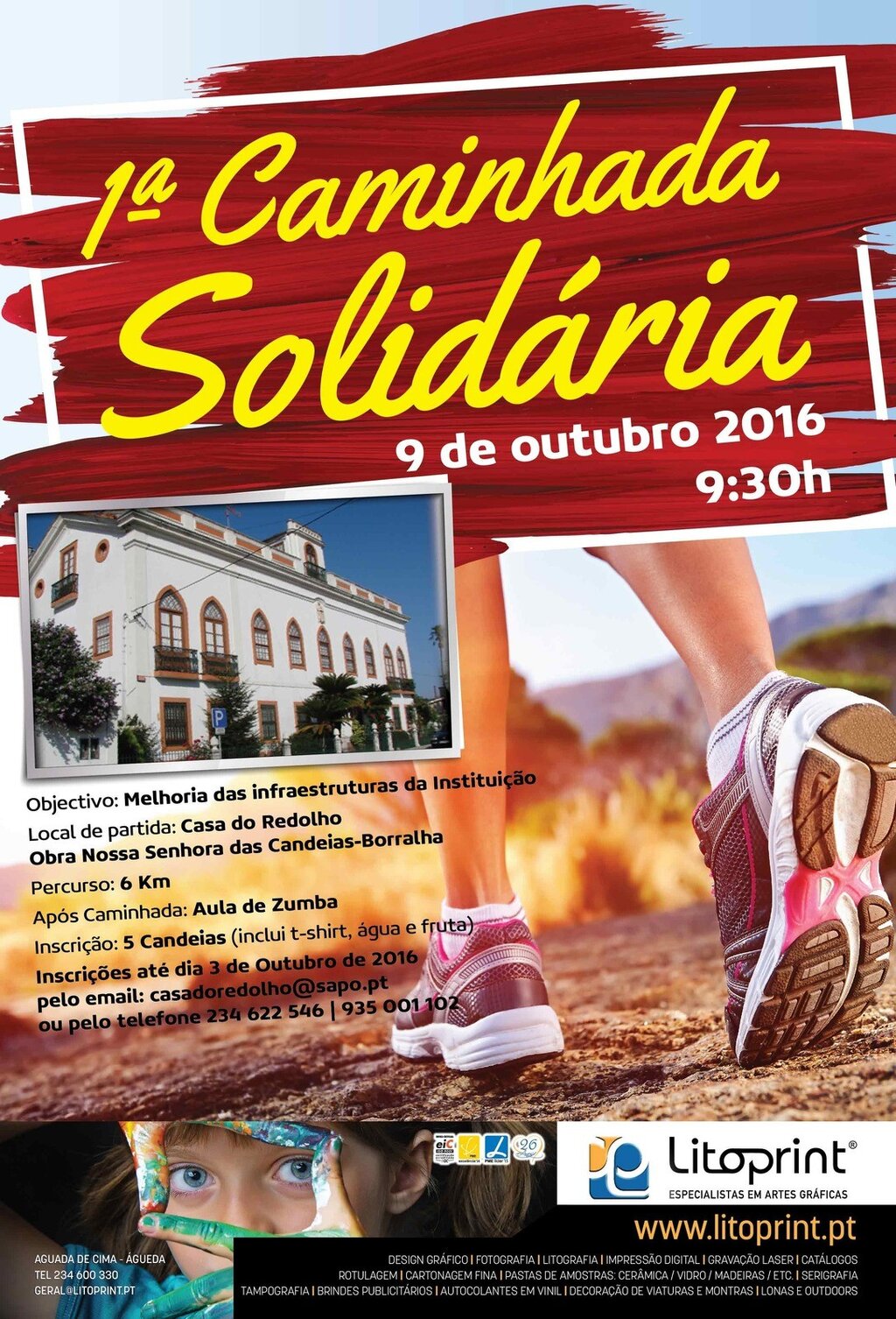 1ª CAMINHADA SOLIDÁRIA -  Casa do Redolho