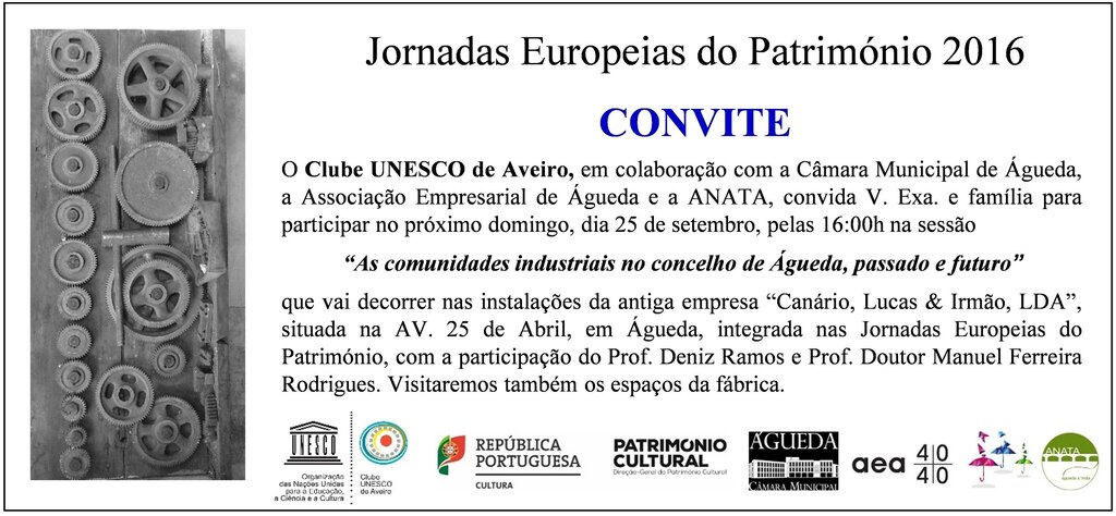 Jornadas Europeias do Património 2016