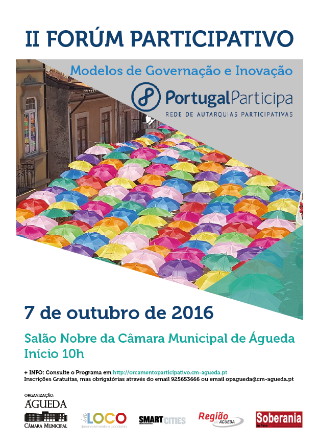 Convite - II Fórum Participativo "Modelos de Governação e Inovação de base local