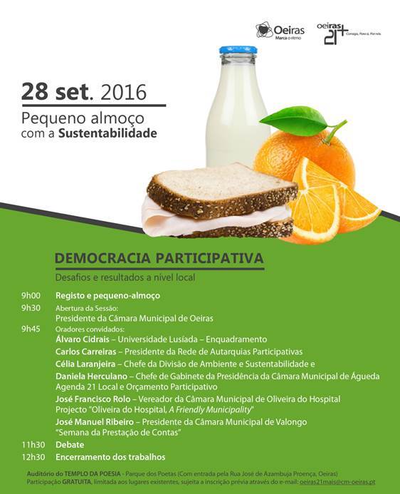 Pequeno-Almoço com a Sustentabilidade