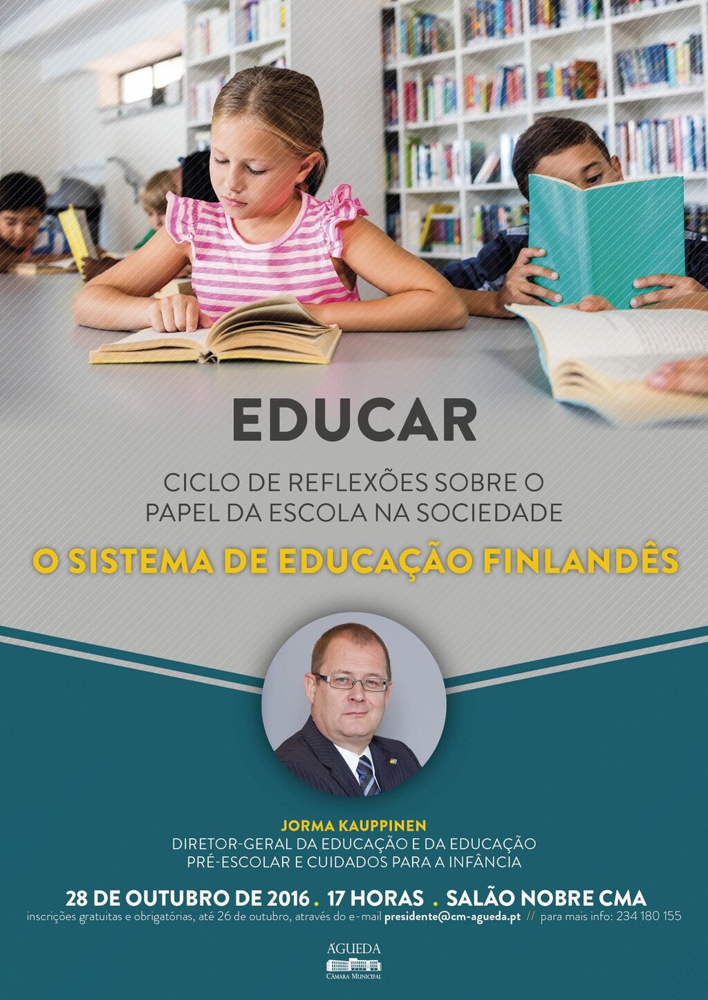 Ciclo de Reflexões sobre o papel da Escola na Sociedade: O Sistema de Educação Finlandês 