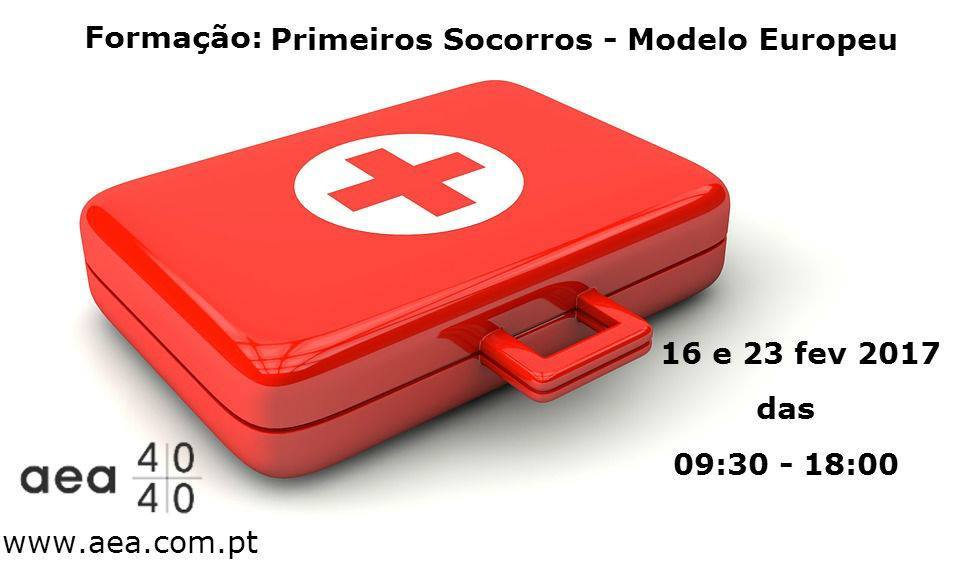 Formação "Primeiros Socorros - Modelo Europeu" :: de 16 a 23