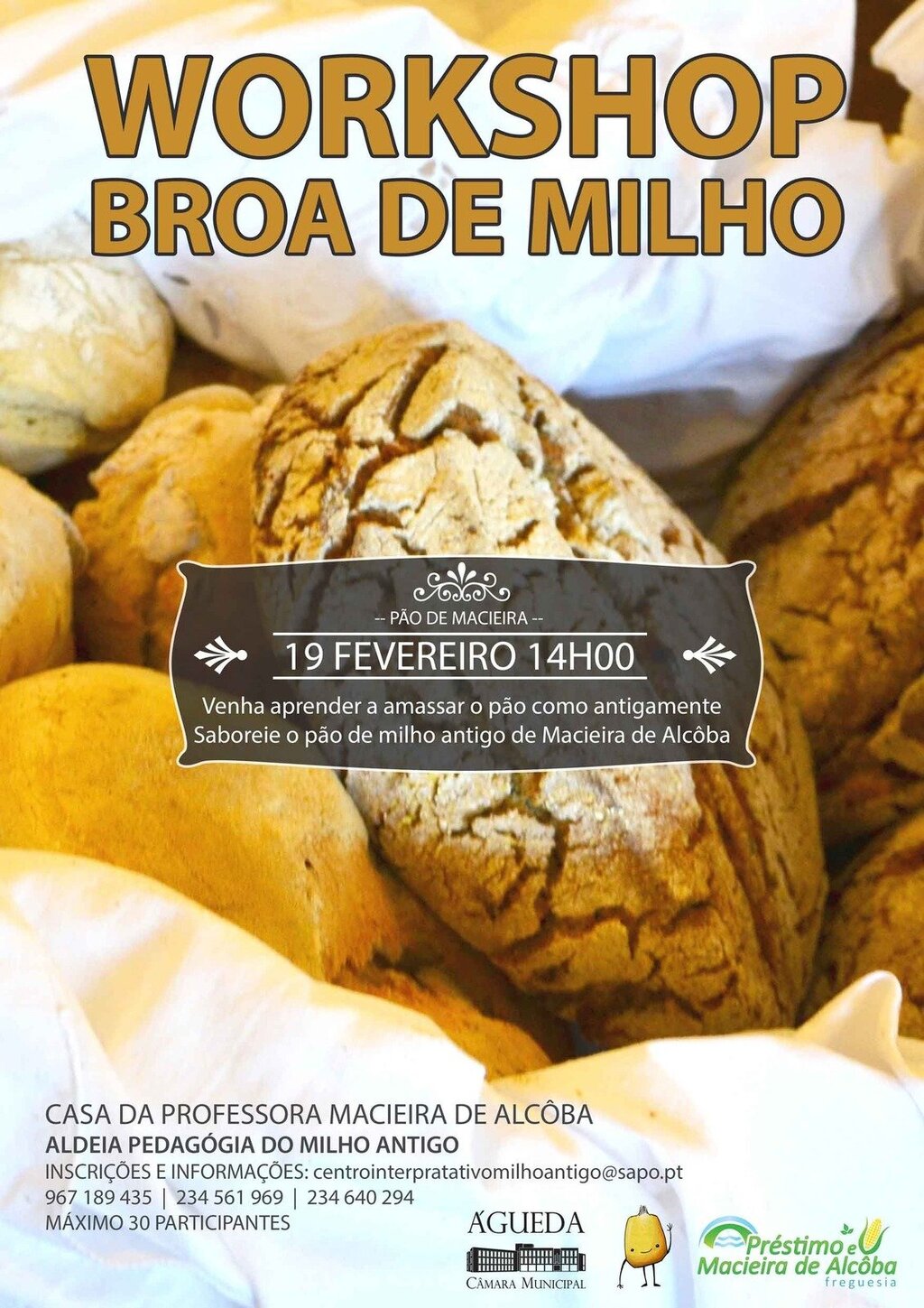 Workshop Broa de Milho - Macieira de Alcôba