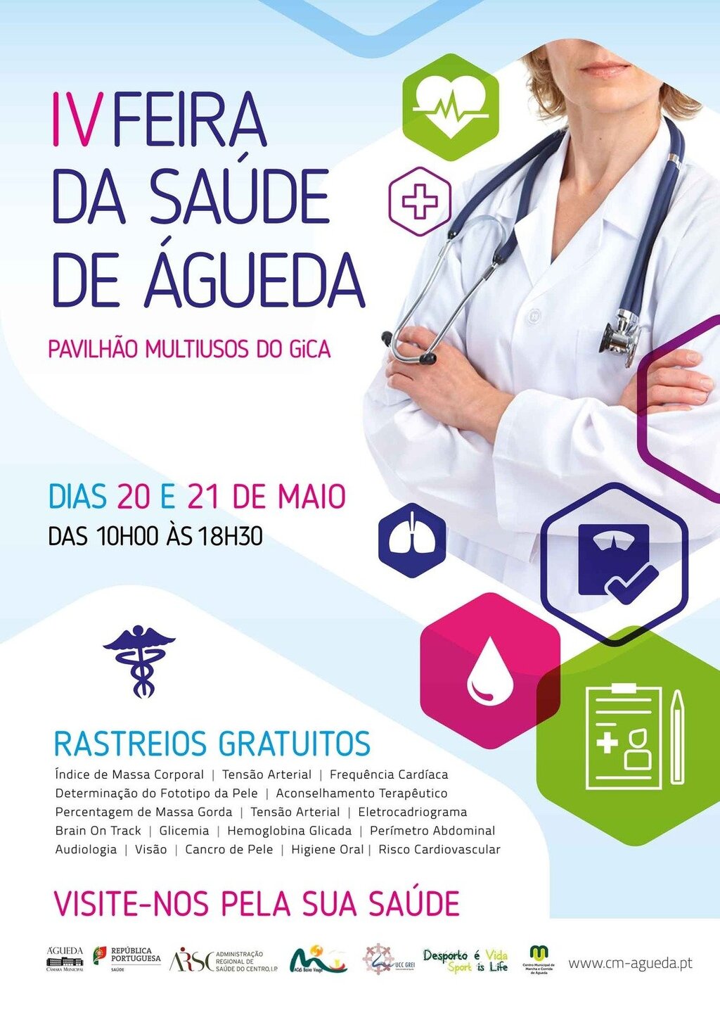 IV Feira da Saúde de Águeda :: 20 e 21 de maio