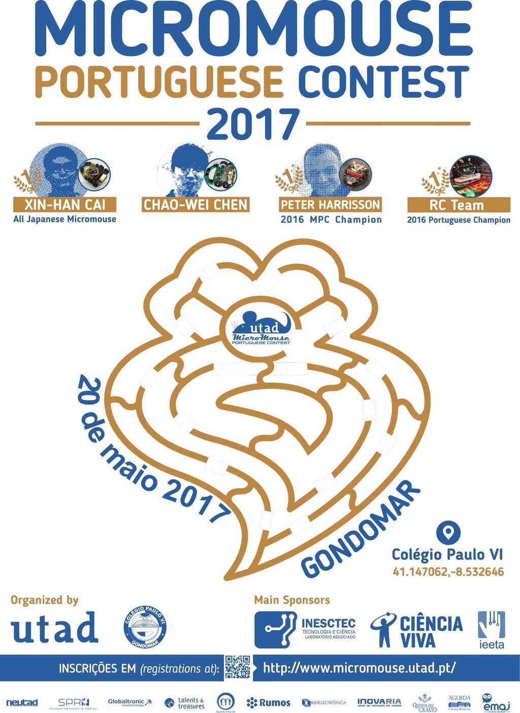 Micromouse Portuguese Contest 2017 Porto