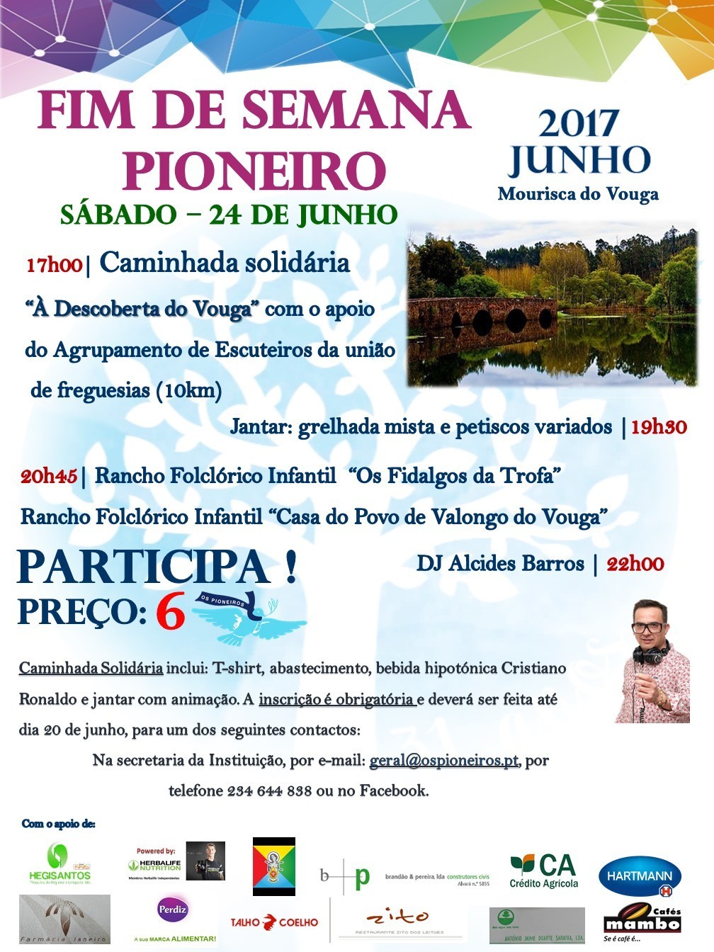 Convite :: Fim de Semana Pioneiro - 23 a 25 de Junho de 2017