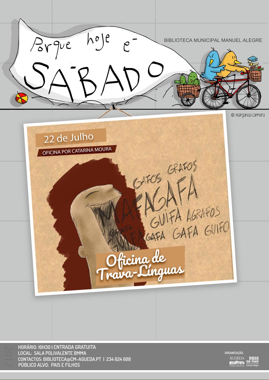 TRAVA LÍNGUAS :: Oficina com Catarina Moura