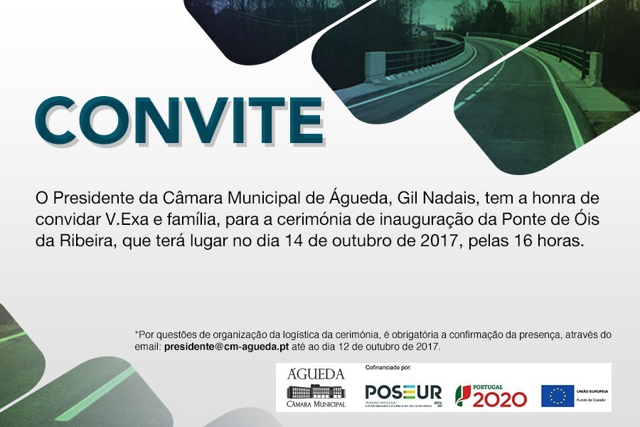 Inauguração da Ponte de Óis da Ribeira
