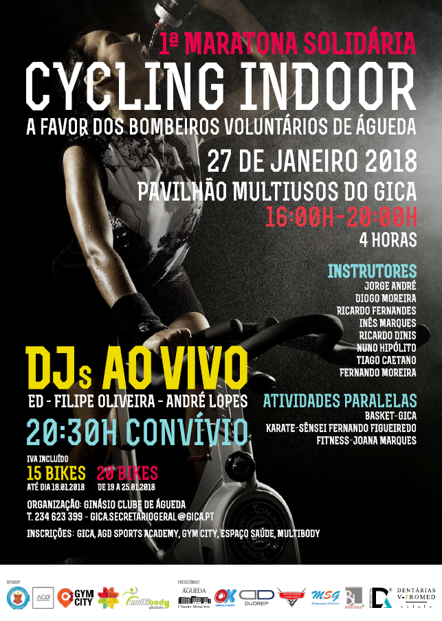 1ª Maratona Solidária Cycling Indoor
