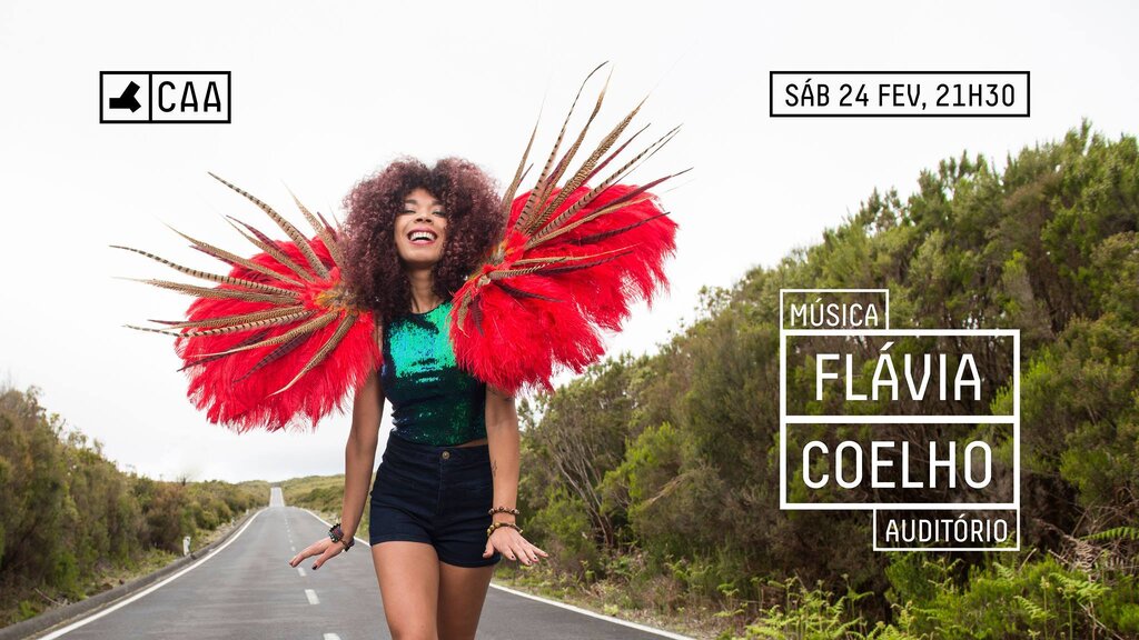 Flávia Coelho no Centro de Artes de Águeda