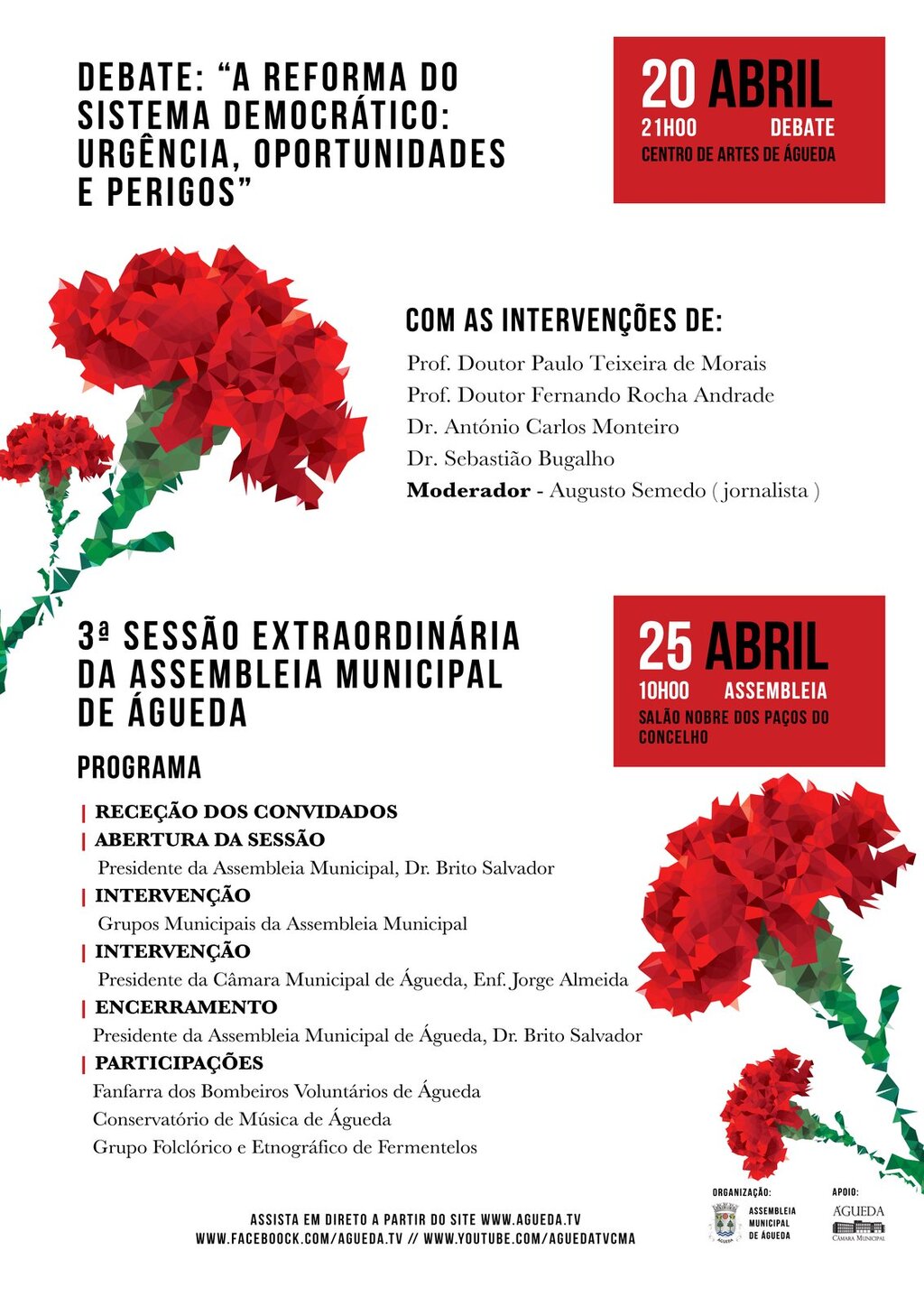 Debate "A Reforma do Sistema Democrático: Urgência, Oportunidades e Perigos" [Org.: Assembleia Mu...