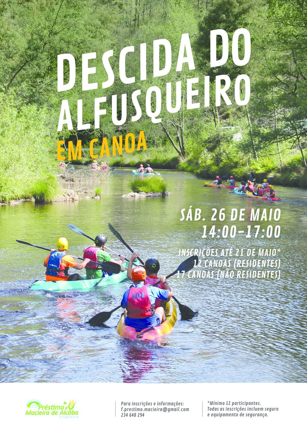 Descida do Alfusqueiro em Canoa