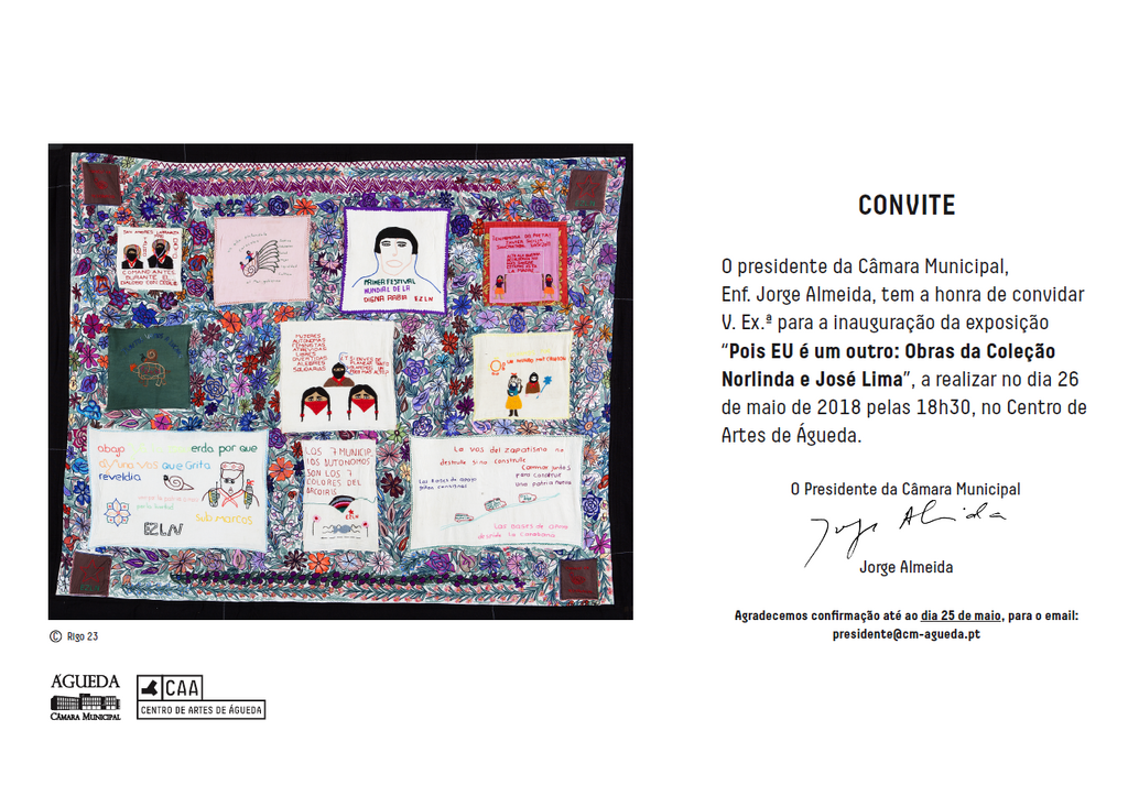 Exposição "Pois EU é um outro: Obras da Coleção Norlinda e José Lima"