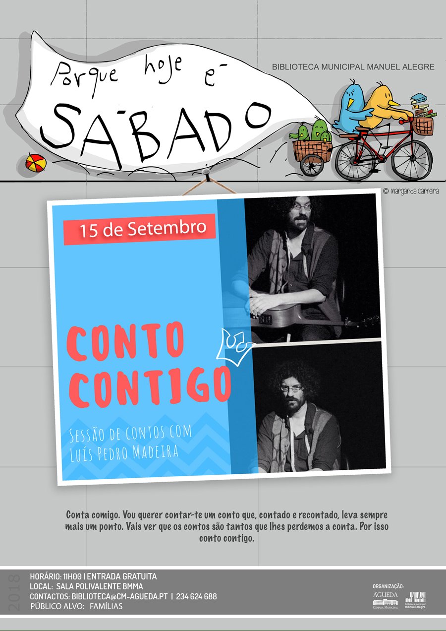 Porque hoje é sábado…Conto Contigo