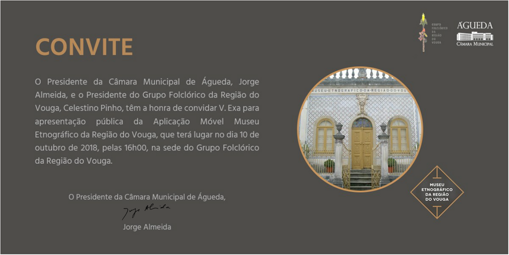 Apresentação da aplicação móvel do Museu Etnográfico