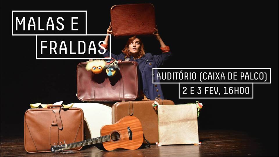 Malas e Fraldas, no Centro de Artes de Águeda