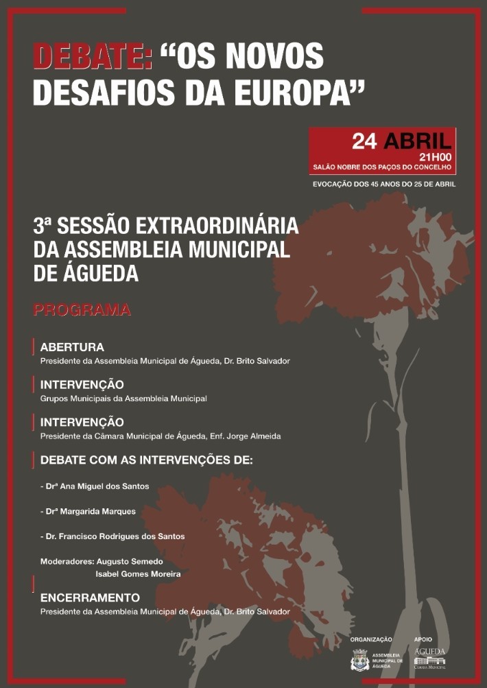 3ª Sessão Extraordinária da Assembleia Municipal de Águeda