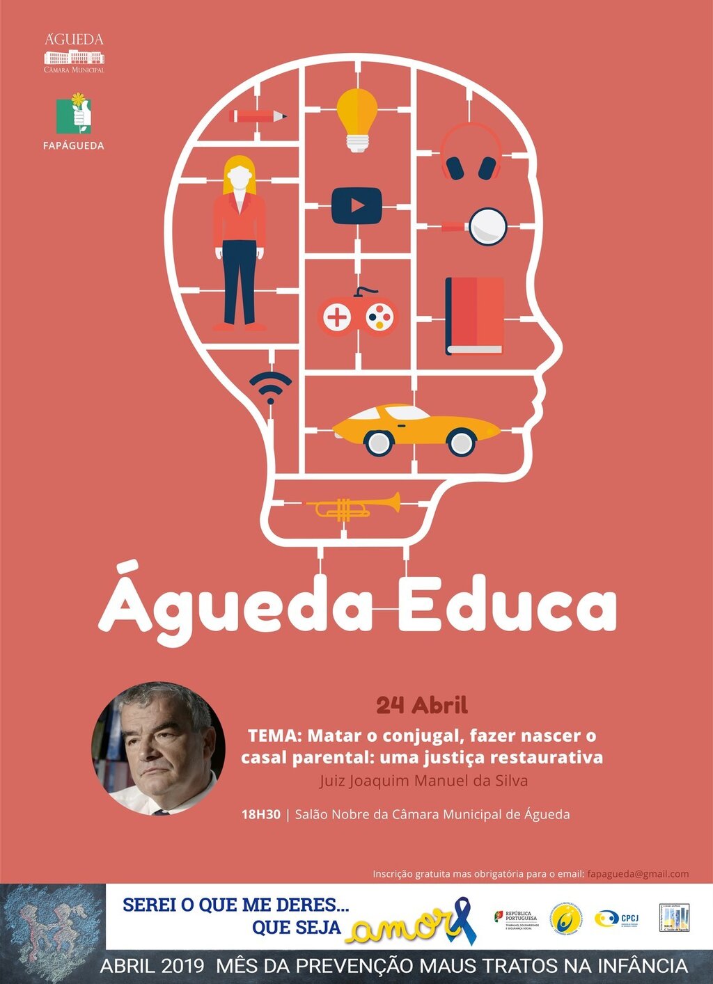 Projeto “Águeda Educa” realiza nova sessão no Salão Nobre da Câmara Municipal