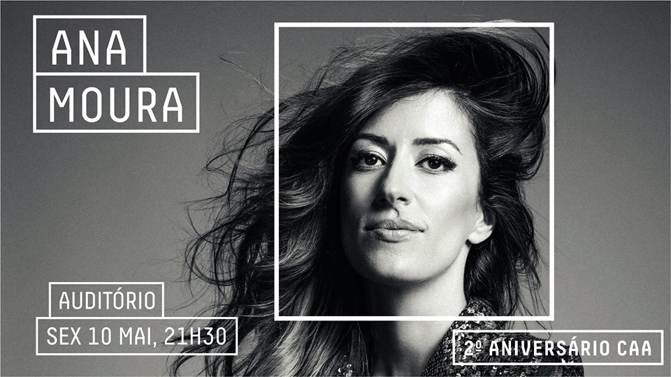 Ana Moura, no Centro de Artes de Águeda