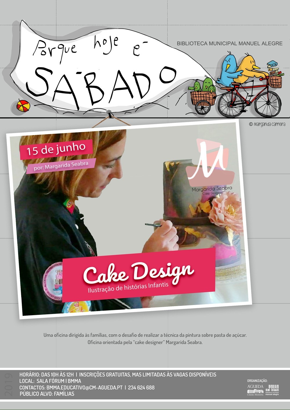Porque hoje é sábado... Cake Design