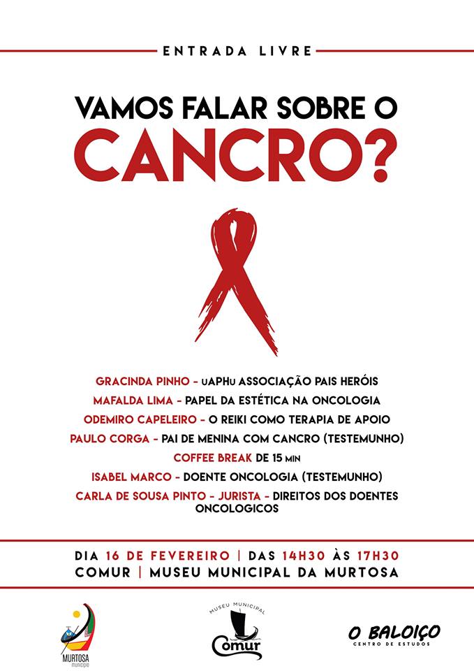 "Vamos falar sobre o cancro?” na  Comur - Museus Municipal