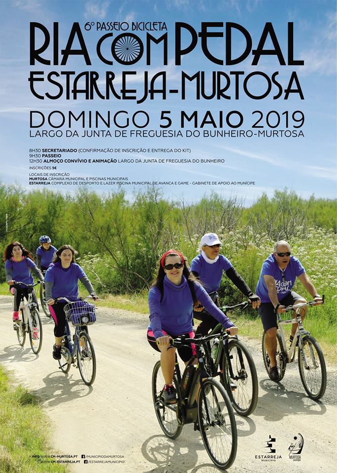 Ria com Pedal - 6º Passeio de Bicicleta Estarreja-Murtosa