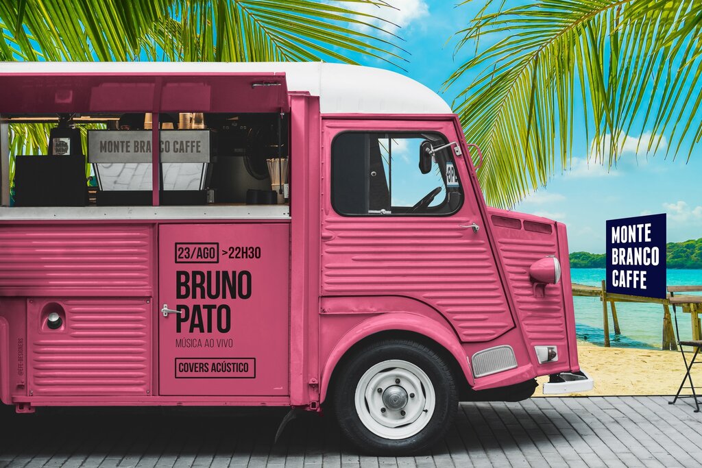 Artista Bruno Pato - Monte Branco Caffe  