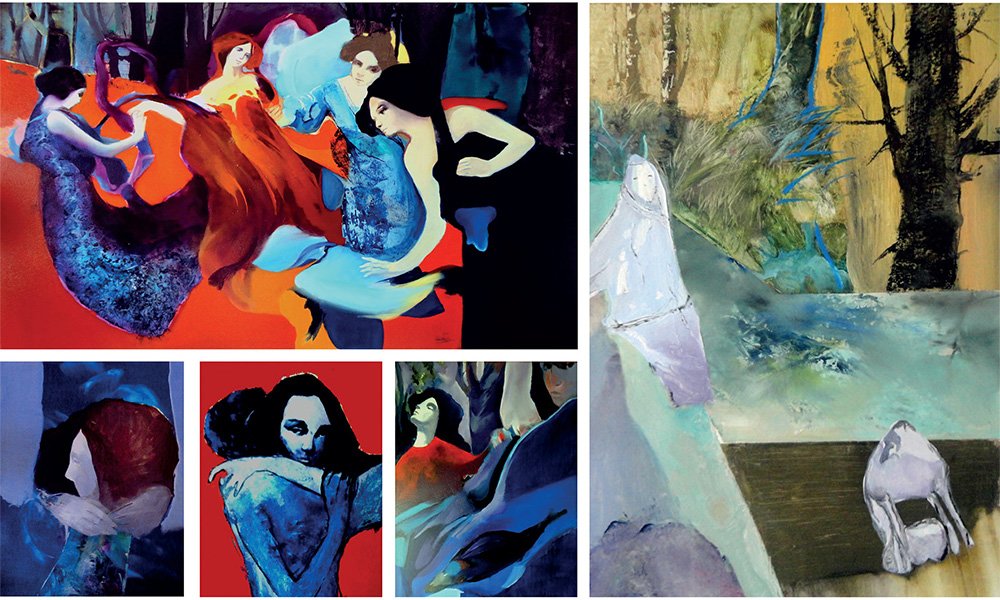 Exposição de pintura “Paleta do Imaginário” de Lis Faria, na Biblioteca Municipal João Grave