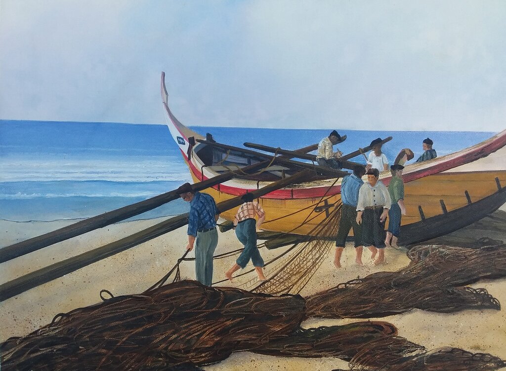 EXPOSIÇÃO "O MAR SEMPRE FOI DOS NOSSOS" DE MARCO SÍLVIO