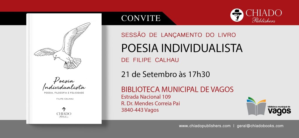 SESSÃO DE LANÇAMENTO DO LIVRO "POESIA INDIVIDUALISTA"