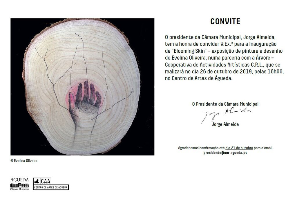 Inauguração de "Blooming Skin"