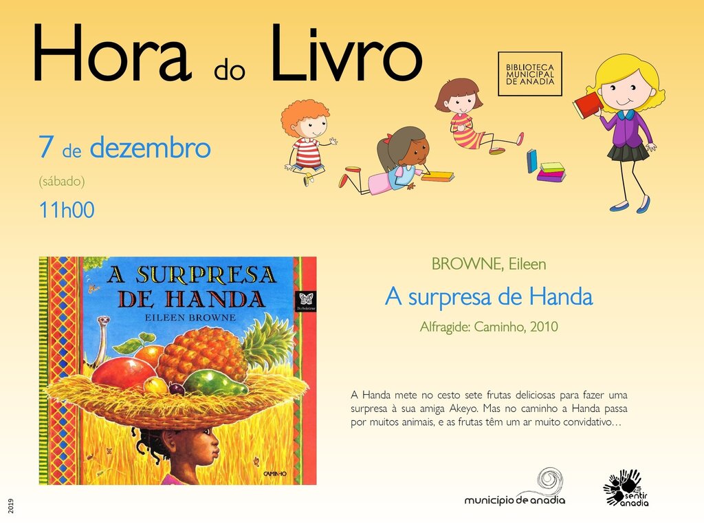 Hora do Livro "A surpresa de Handa"