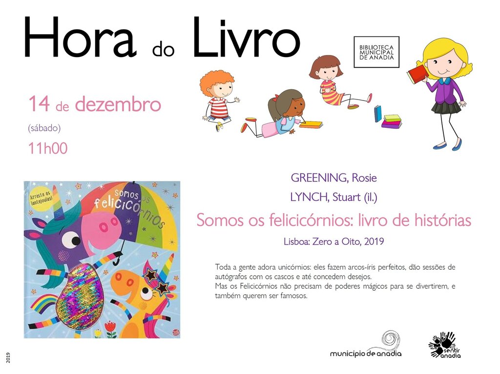 Hora do Livro "Somos os Felicicórnios: livros de histórias"