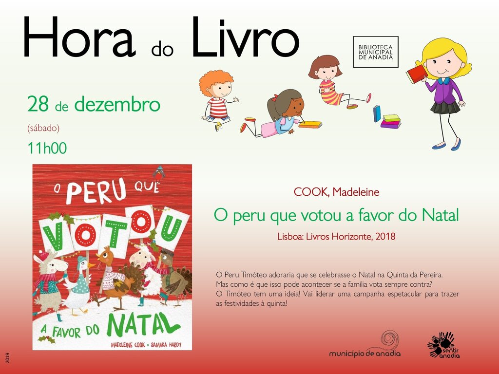 Hora do Livro "O peru que votou a favor do Natal"