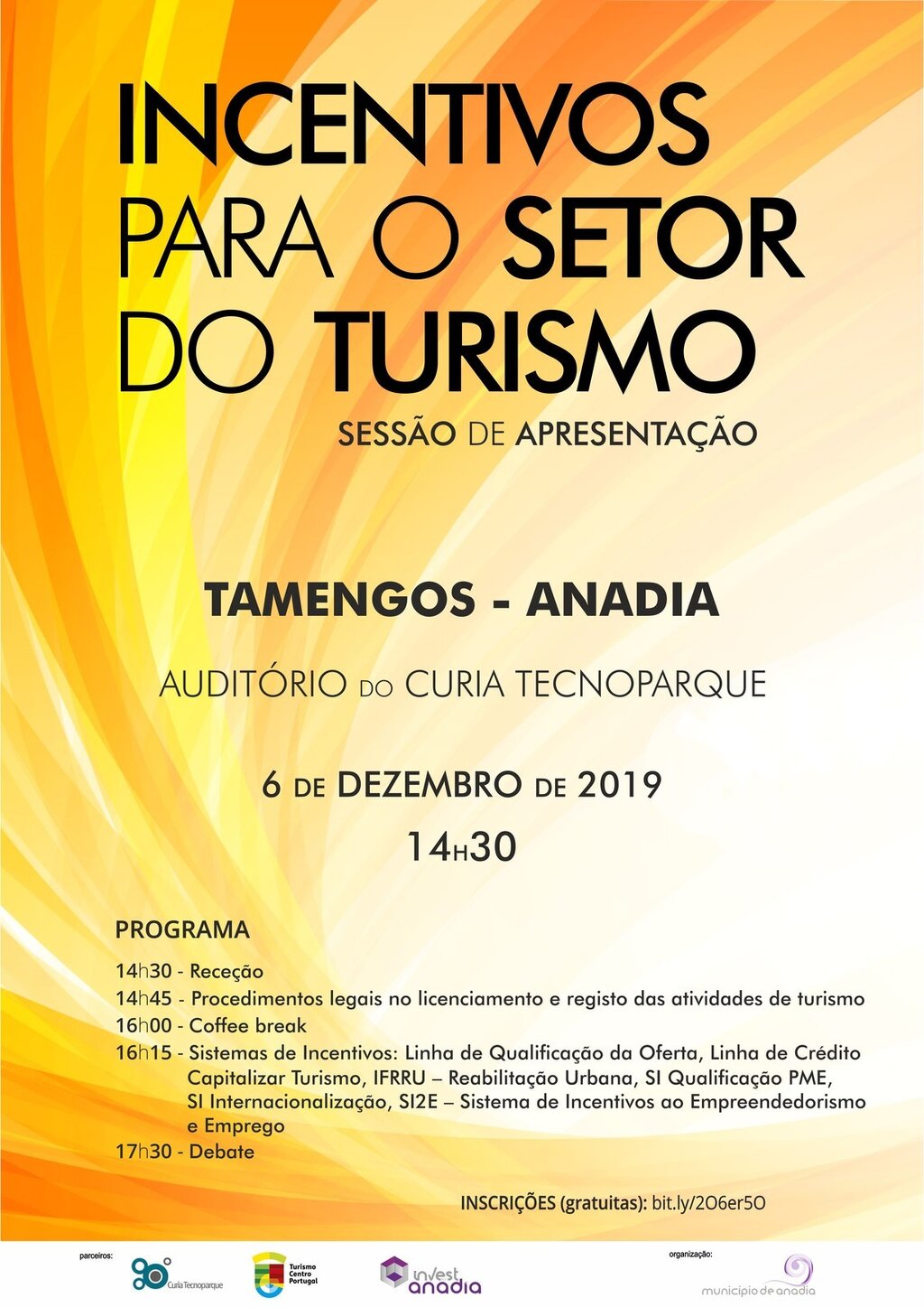 "Incentivos para o Setor de Turismo" - Sessão de Apresentação - 14h30