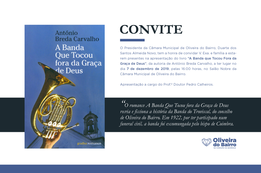 Lançamento do livro "A banda que tocou fora da Graça de Deus"