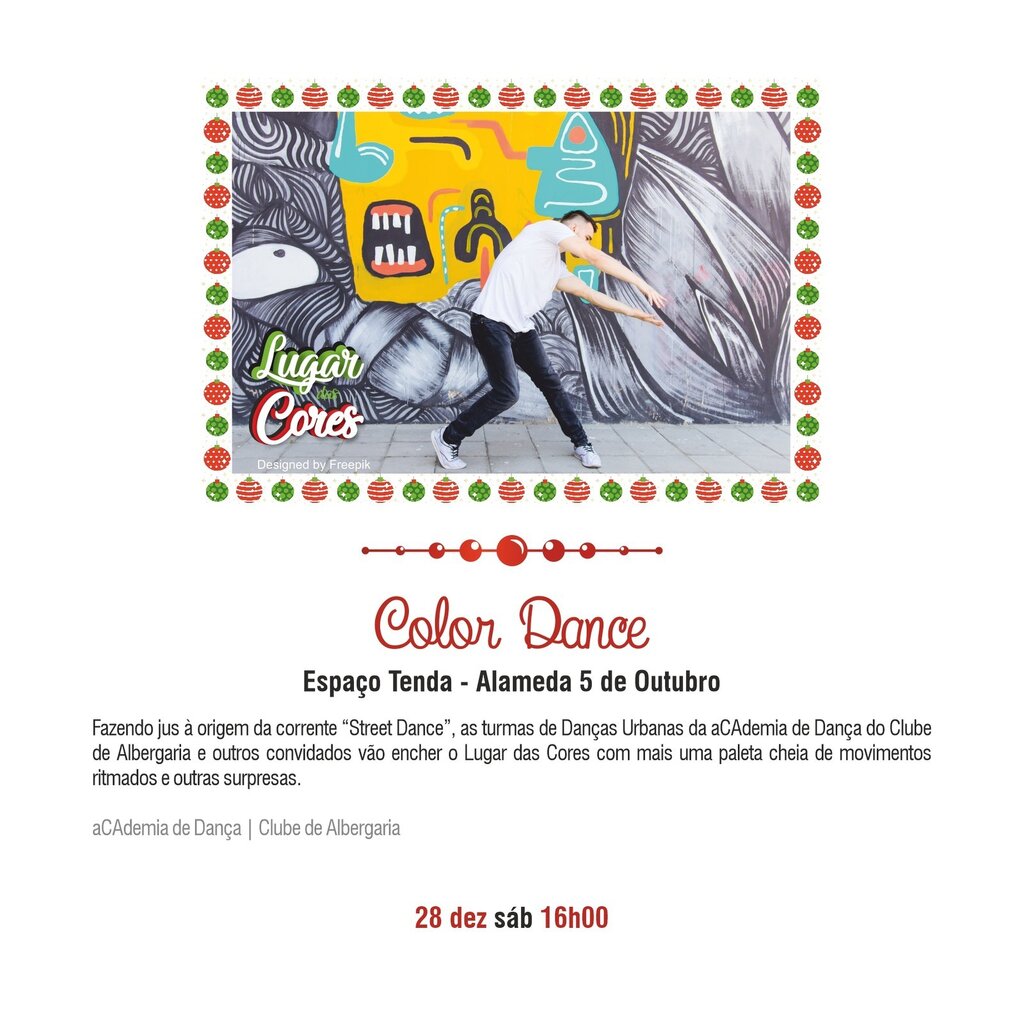 Color Dance - Apresentação de Danças Urbanas - aCAdemia de Dança do Clube de Albergaria